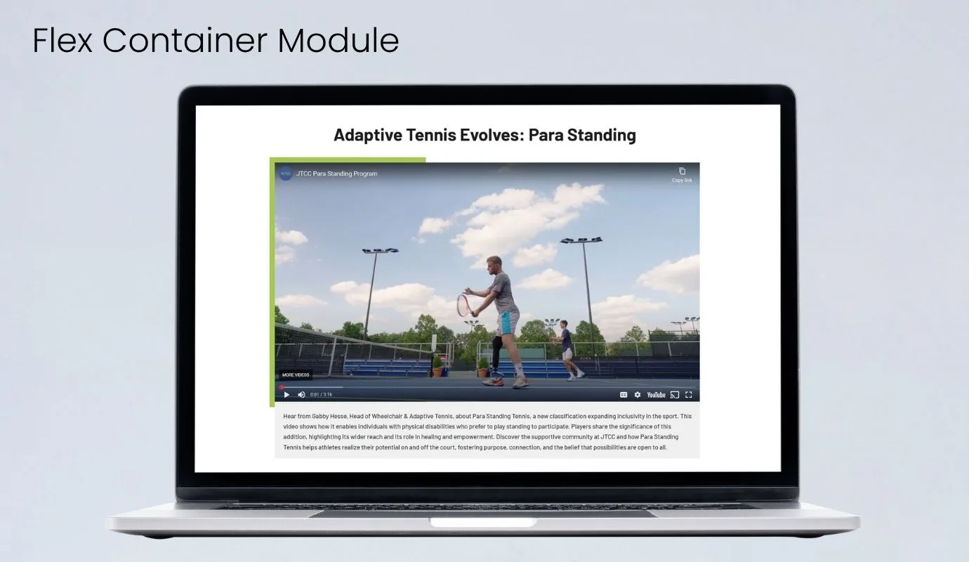 Flex Container Module
