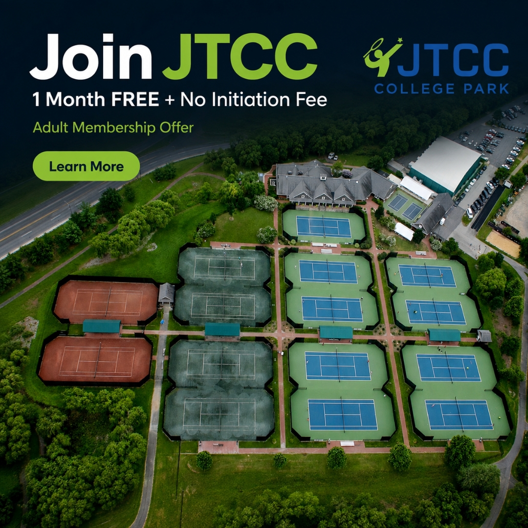 JTCC membership ad: Join JTCC, 1 month free plus no initiation fee